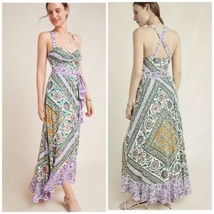 Anthropologie Maeve Gabriela Boho Maxi Dress